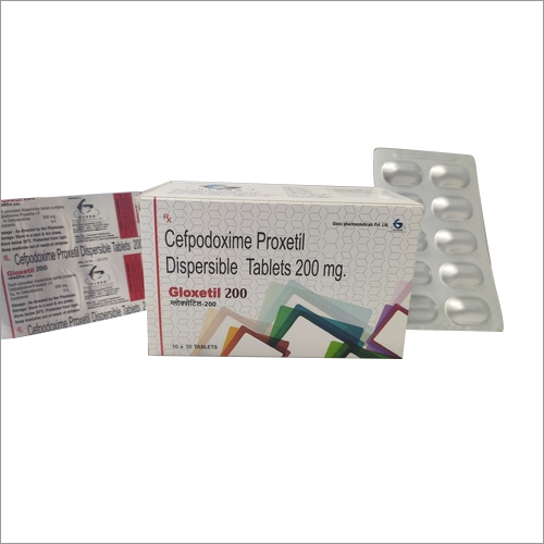 Gloxetil 200 Cefpodoxime Proxetil Dispersible Tablets 200mg