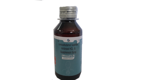 Wincof Ls - Levosalbutamol  Sulphate Ambroxol Hcl &Guaifenesin Syrup Generic Drugs