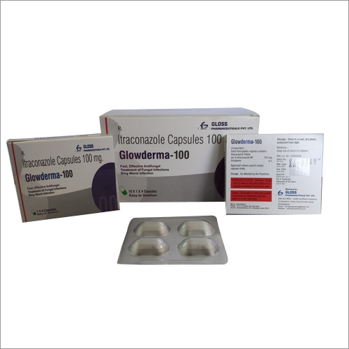 Glowderma 100 Itraconazole Capsules 100mg