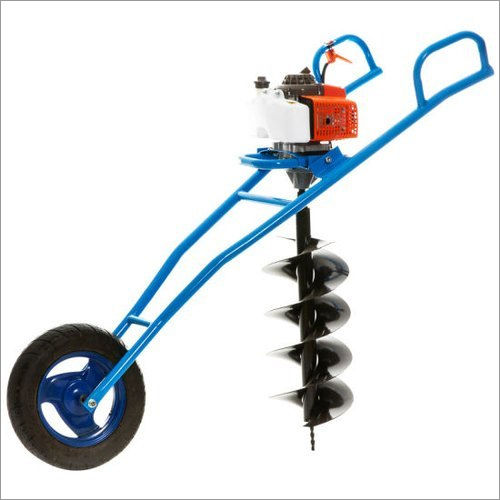 Hand Push Auger 63CC Foldable - Soil Digging Machine