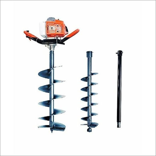 Earth Auger 52 CC Engine 4 Inch and 8 Inch Plus Extension Rod