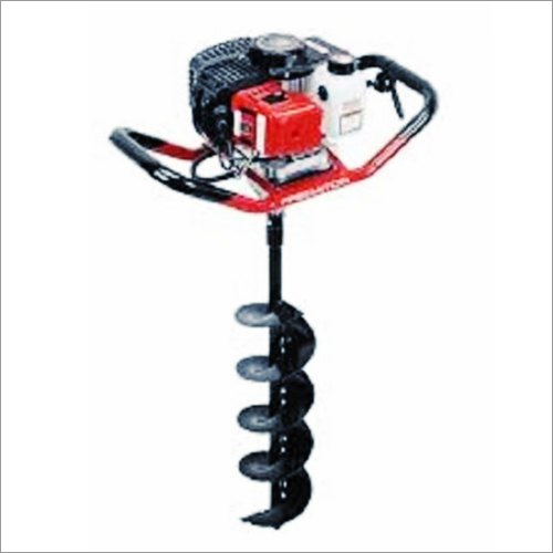 Drill Hole Earth Auger 63CC Engine With 4 Inch Drill