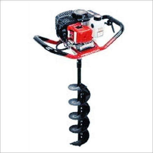 Drill Hole Earth Auger 63CC Engine With 10 Inch Drill