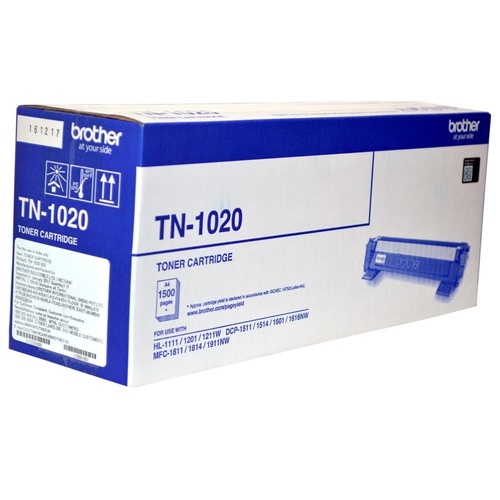 Brother TN 1020 Original Toner Cartridge