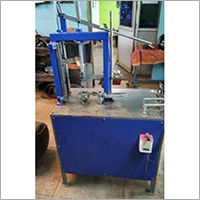 Semi Automatic Coconut Trimming Machine - Color: Blue