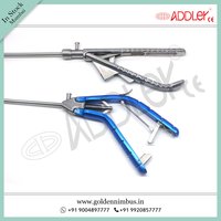 Brand New Addler Laparoscopic 5mm Needle Holder Storz Type Straight And Ethicon Type Curved