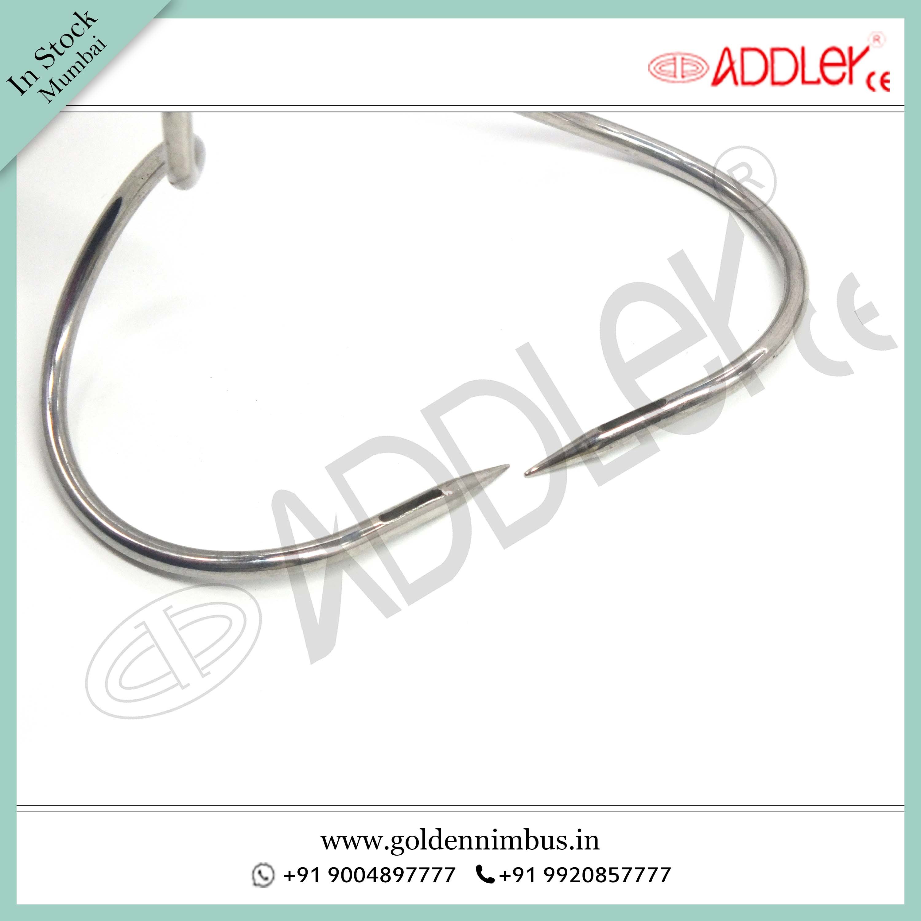 Brand New ADDLER Laparoscopic Mochi Needle Left and Right HandBrand New Addler Laparoscopic Mochi Needle Left And Right Hand