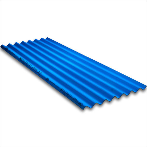 Coloured Fibre Cement Roofing Sheets-Blue