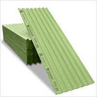 Coloured Fibre Cement Roofing Sheets-Green