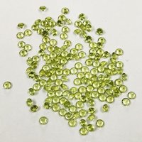 3.5mm Peridot Faceted Round Loose Gemstones