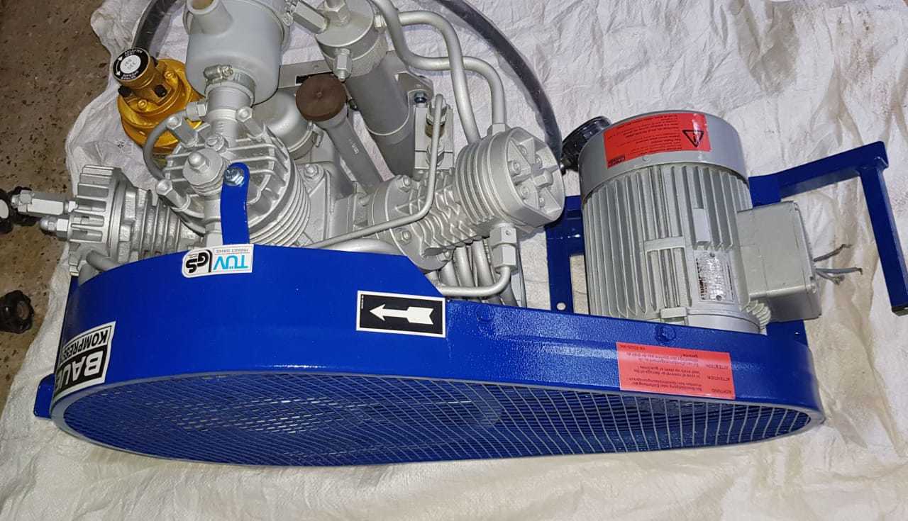 Bauer Capitano Model Breathing Air Compressor