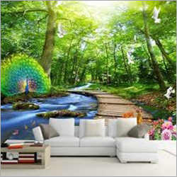 3D Scenery Wall Tiles - PVC, Customizable Dimensions, 1mm Thickness | 3D Realism, Stain Resistant, Durable, Easy Installation, High Resolution
