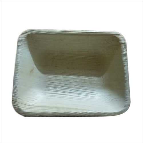 6X5 Rectangle Areca Leaf Bowl Application: Event And Party Supplies