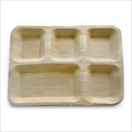 Areca Leaf Plate - 12x10.5 Inches | Eco-Friendly Event and Party Supplies