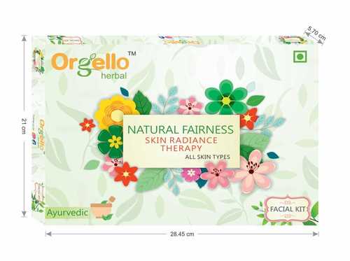 Orgello Herbal Natual Fairness Facial Kit By WELLCARE
