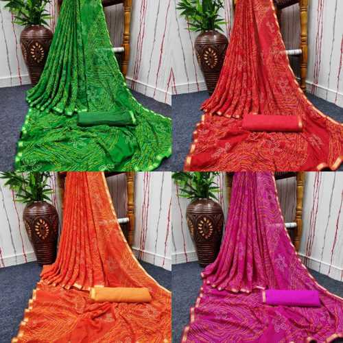 Crush Silk Saree