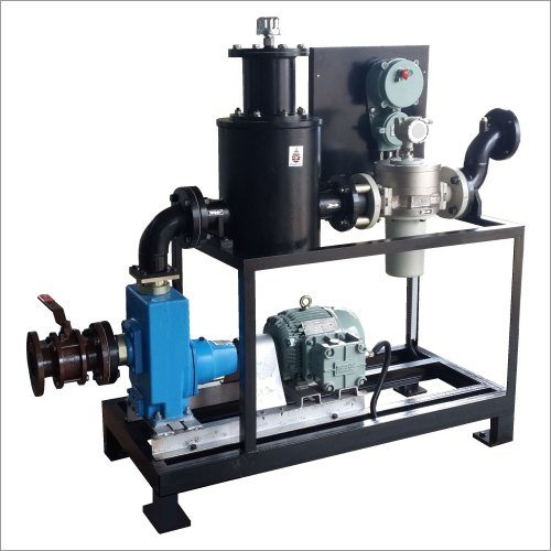 Petrol And Diesel Tanker Unloading System