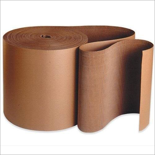 Industrial Packaging Corrugated Rolls - Paper Material Custom Size Brown Color | Versatile Solutions for Secure Product Shipping