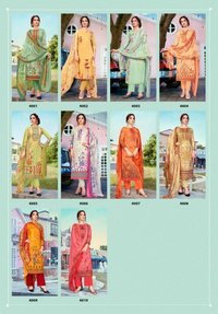 Yashika Riana Vol-4 The Lawn Collection For This Season Straight Suits Catalog