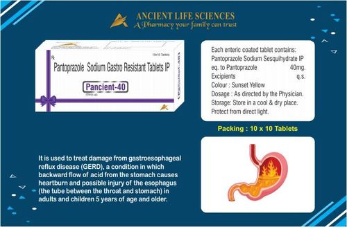 Pancient - 40 General Medicines