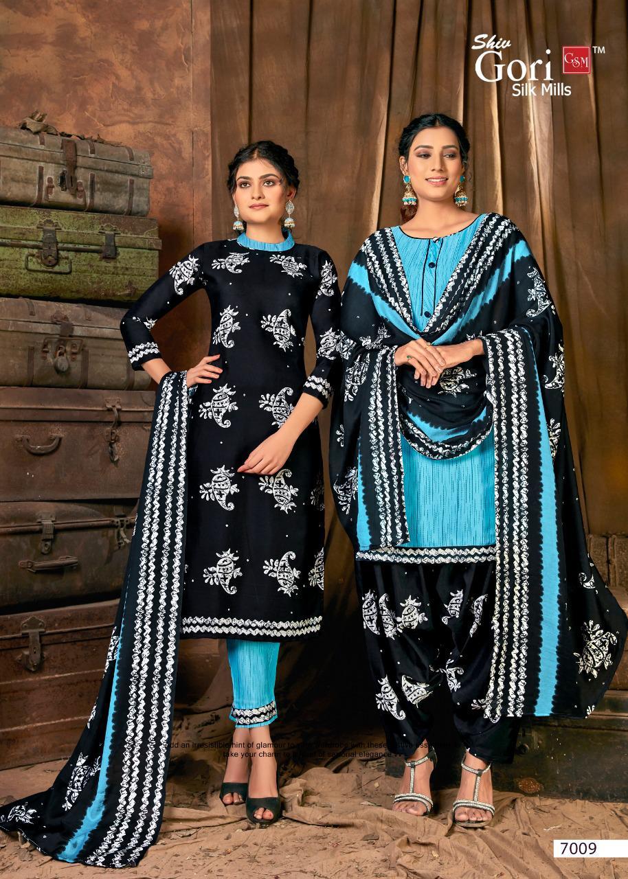 Shiv Gori Silk Mills Laado Indonesia Cotton Printed Dress Material Catalog