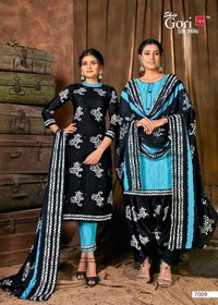 Shiv Gori Silk Mills Laado Indonesia Cotton Printed Dress Material Catalog