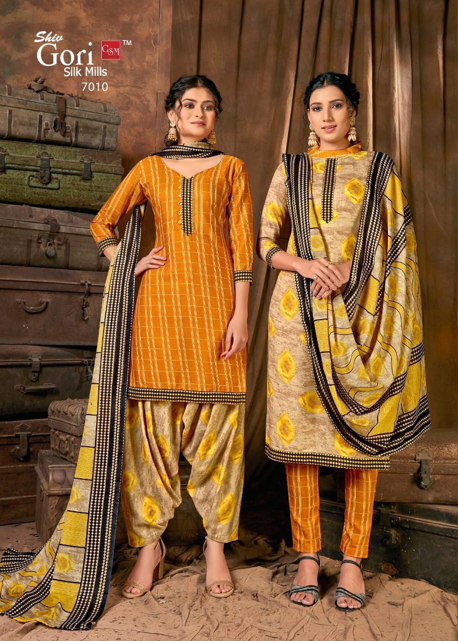 Shiv Gori Silk Mills Laado Indonesia Cotton Printed Dress Material Catalog