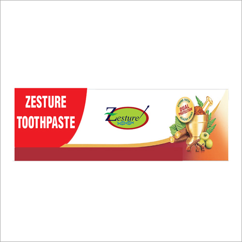 Zestodent Toothpaste By ZESTURE HEALTHCARE