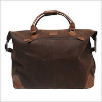 Ladies Leather Holdall Bag