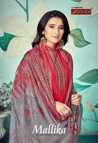 Roli Moli Mallika Vol 6 Indo Cotton Print With Work Dress Material Catalog