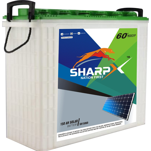 Solar Battery Battery Capacity: <150Ah