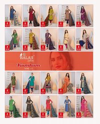 Balaji Kum Kum Vol-22 Printed Cotton Casual Wear Dress Material Catalog