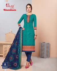 Balaji Kum Kum Vol-22 Printed Cotton Casual Wear Dress Material Catalog