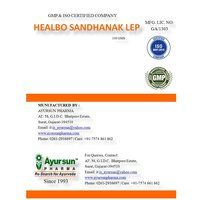 Ayurvedic Herbal Lep For Bone Healing - Healbo Sandhanak Lep
