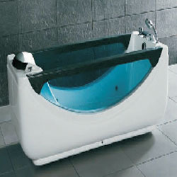 Rectangular Single Seater Whirlpool Bathtub