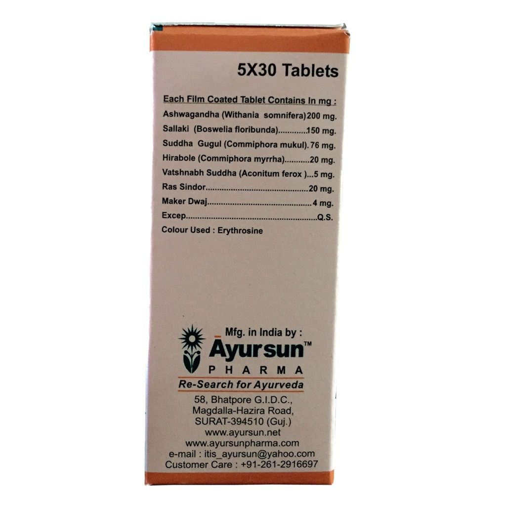 Ayurvedic Herbal Medicine For Analgesic - Itis Tablet