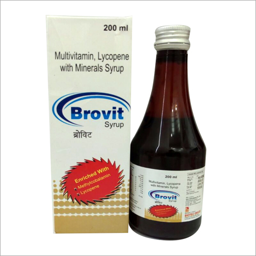 200 ml Multivitamin Lycopene With Minerals Syrup