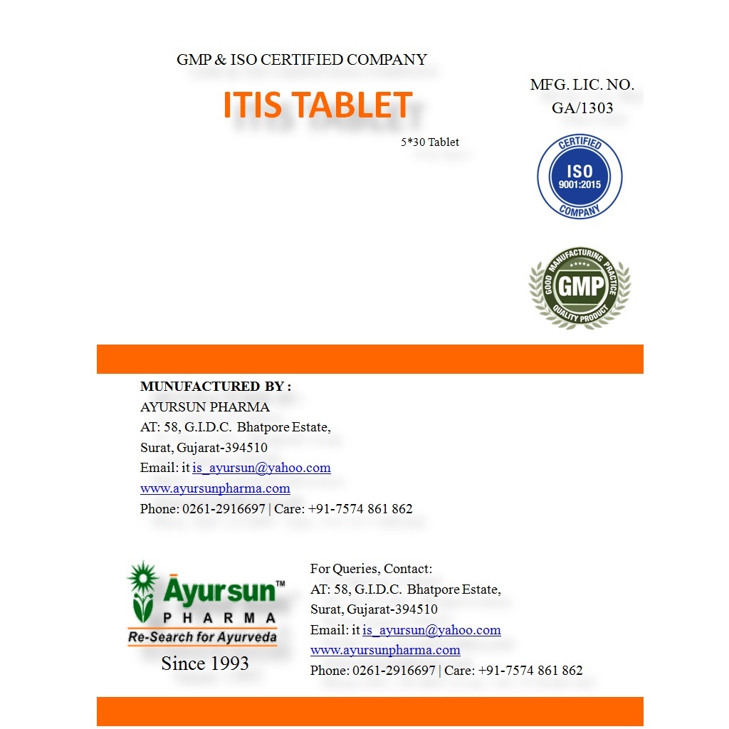 ITIS Tablet (Keep all joint in action)