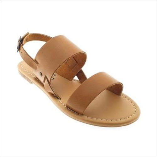 Womens Tan Leather Sandals
