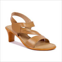 Womens Tan Leather Casual Sandals