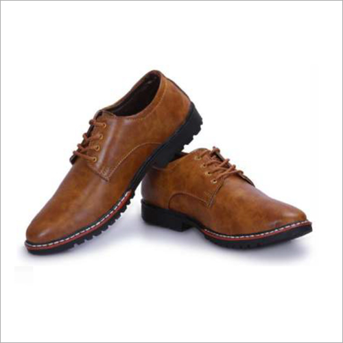 Mens Tan Leather Shoes