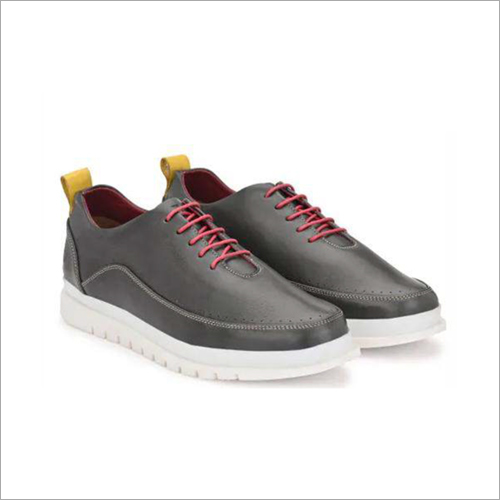 Mens Grey Casual Shoes