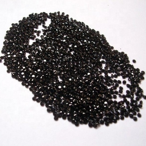 2mm Black Onyx Faceted Round Loose Gemstones