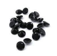 3mm Black Onyx Faceted Round Loose Gemstones