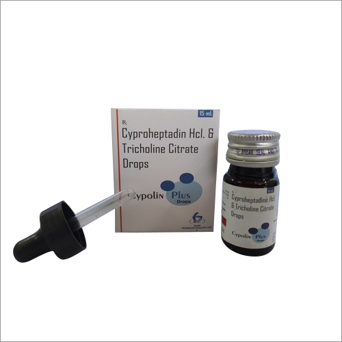 Cypolin Plus Cyproheptadine + Tricholine Citrate Drops