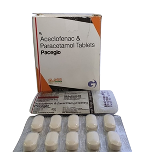 Paceglo- Aceclofenac & Paracetamol Tablets