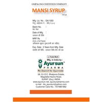Ayurvedic Herbal Mansi Syrup