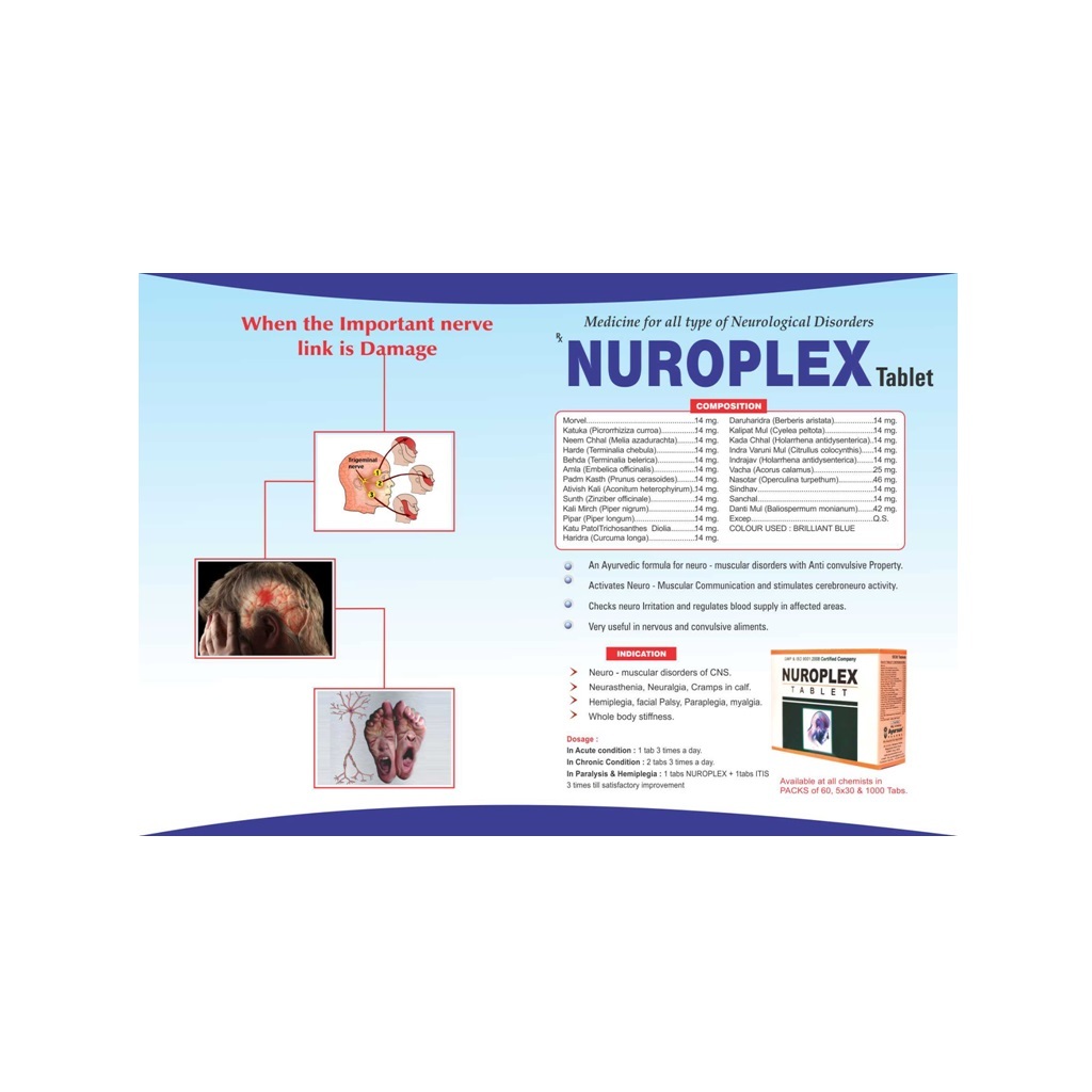 Nuroplex Tablet (Neurological Disorder Drug)