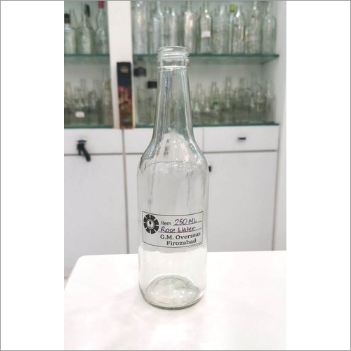 250 Ml Rose Water Glass Bottle