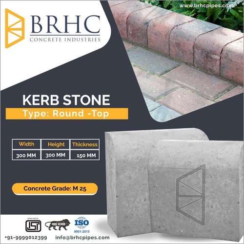 Chamfer Top Concrete Kerb Stone 